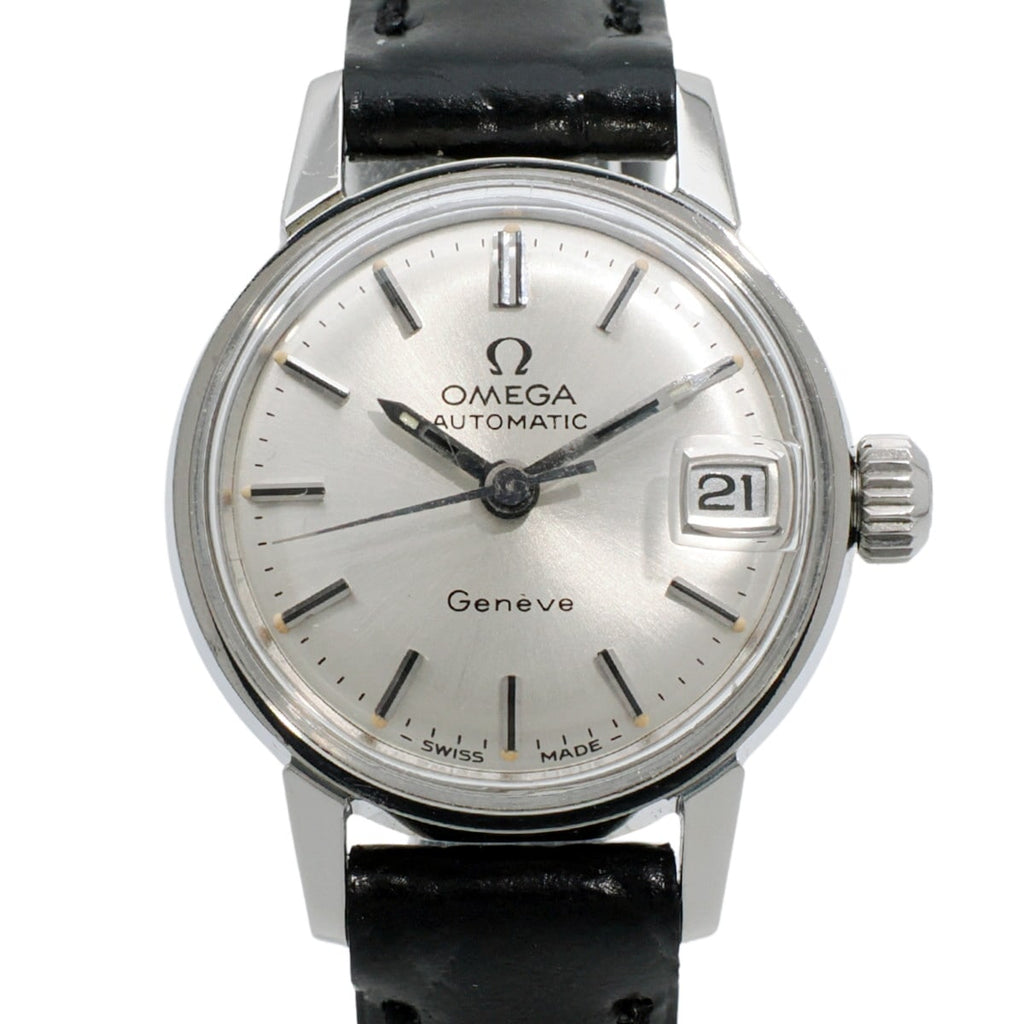 オメガ ジュネーブ レディース 566.002 純正尾錠付き Cal.684 自動巻 OH済 1970年製 Omega