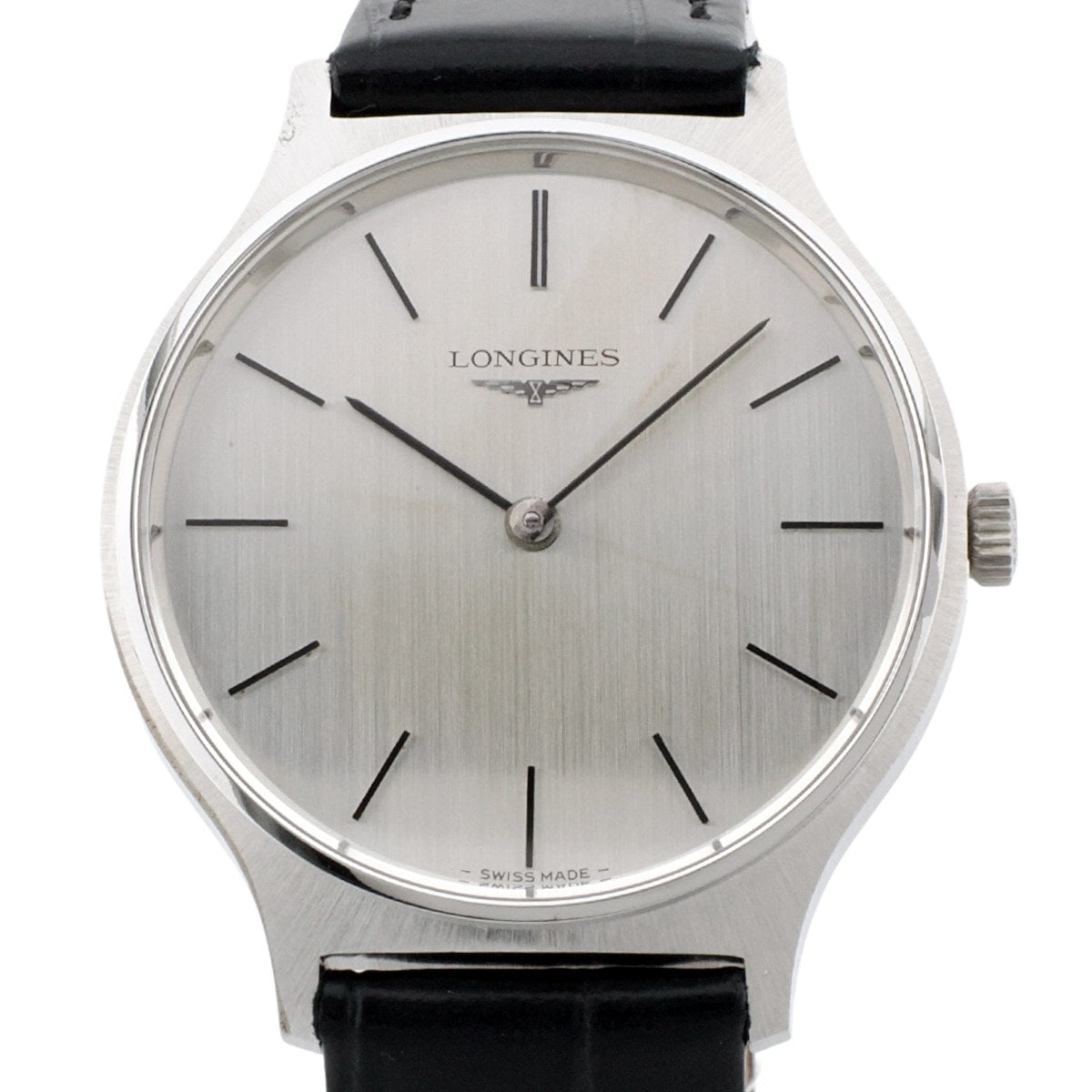 Longines Ref.4327 Slim Case with Box and Original Buckle Cal.L847.4 17 Jewels Manual Winding Overhauled Made in 1976