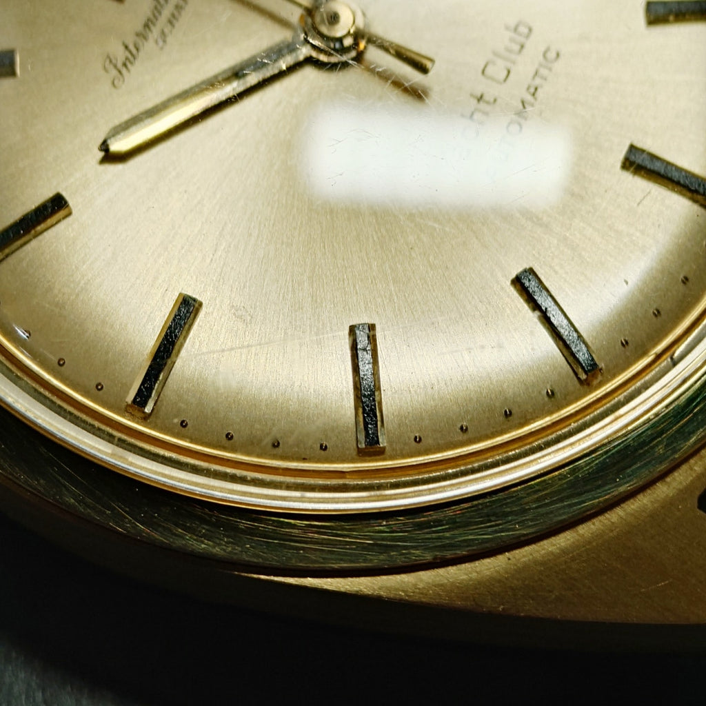 【スイス本国IWC真正品証明書付】IWC ヨットクラブ 14KYG/SS Ref.1911(R911A) Cal.8541B 1969年製 OH済