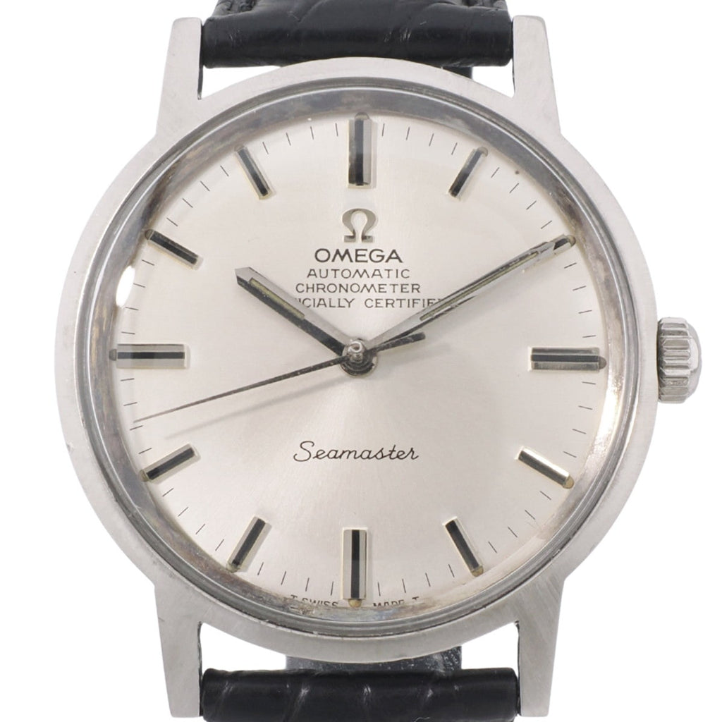 Omega Seamaster Chronometer No-Date 167.070 Original Buckle Cal.551 Automatic Winding Overhauled Made in 1967