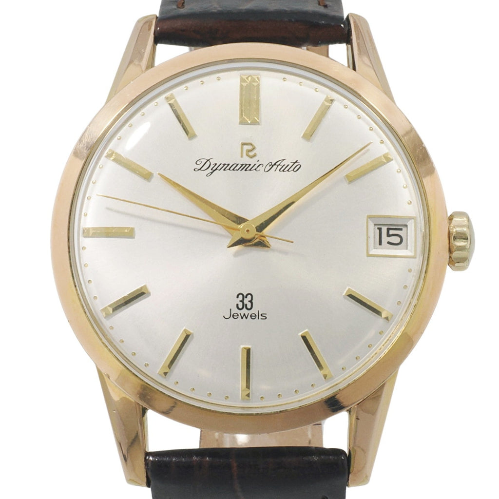 Ricoh Dynamic Auto Ref. 57106 Gold-Plated 33 Jewels Automatic, Serviced, 1960s