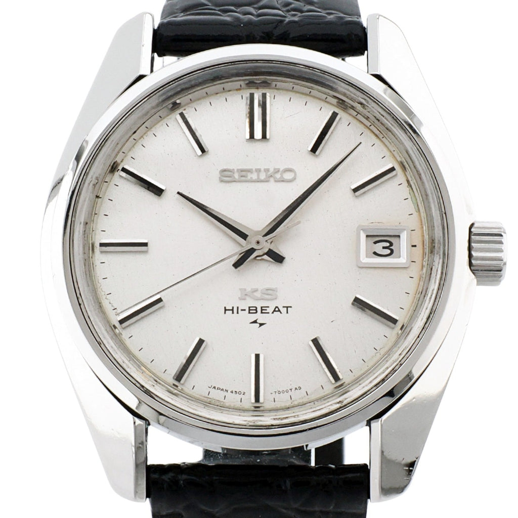 King Seiko 4502-7000 Hi-Beat 10bps Hand-Wound Overhauled 1969 (Showa 44)