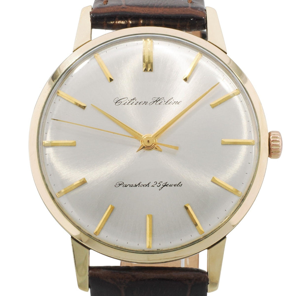 Citizen HILINE HL51507081 14K Gold Filled, 25 Jewels, Manual Wind, Overhauled, Manufactured 1962 (Showa 37)