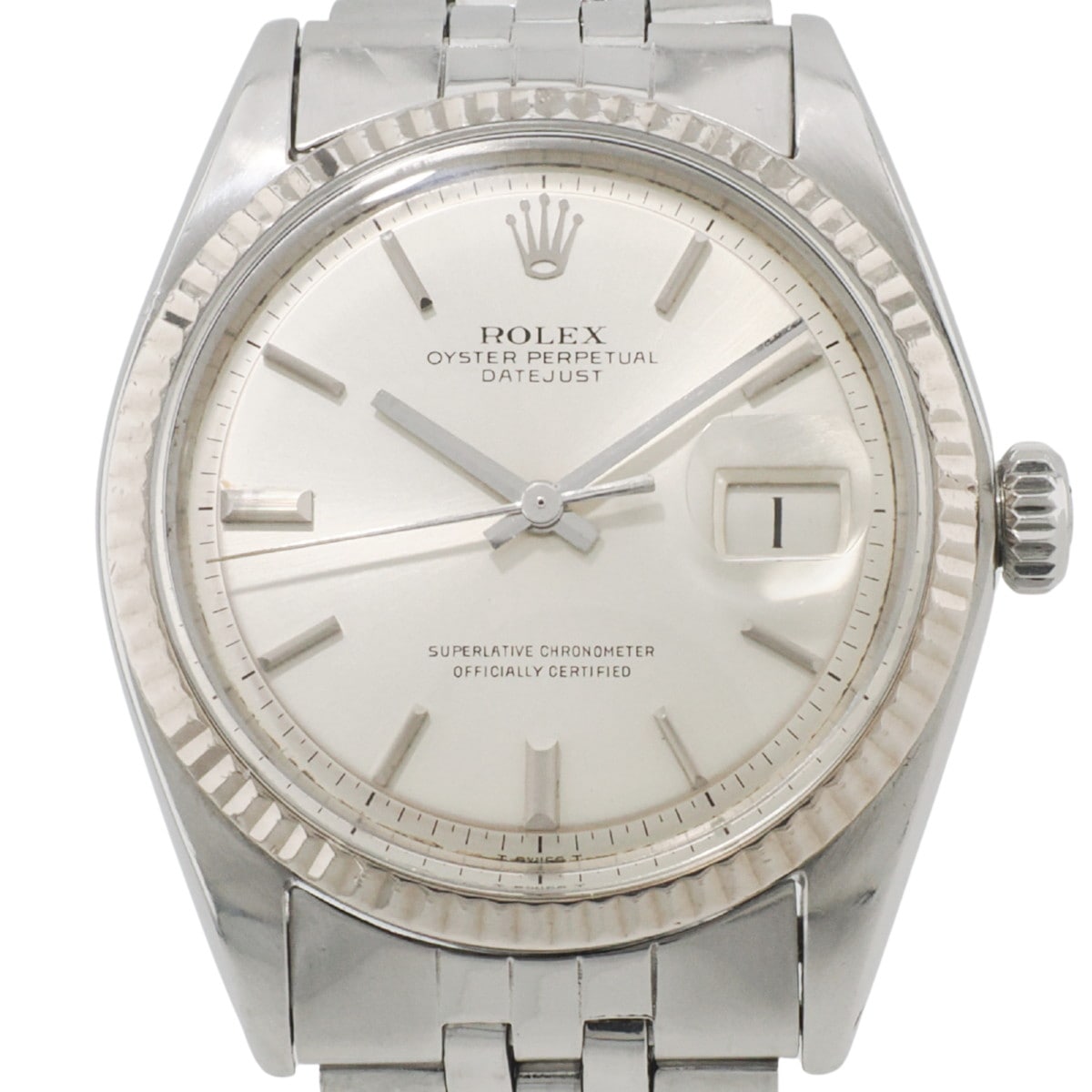 Rolex Datejust Ref. 1601 Cal. 1570 1966 Automatic OH Serviced with Original Jubilee Bracelet