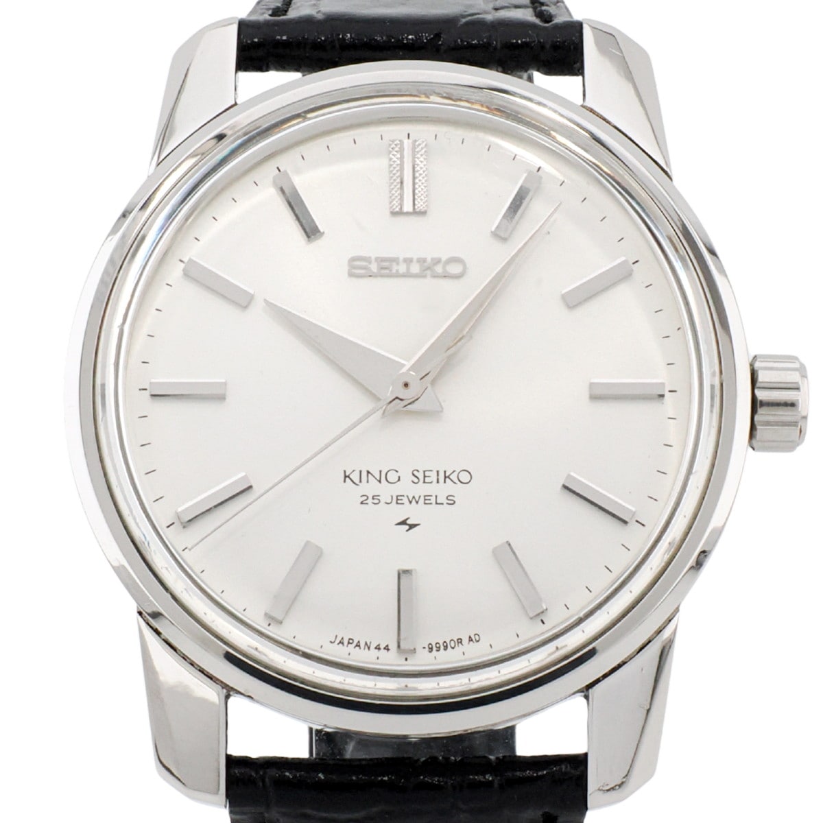 King Seiko Second Model 44-9990 Late Model, Cal. 44A, Manual-wind, Overhauled, Manufactured in 1968 (Showa 43)