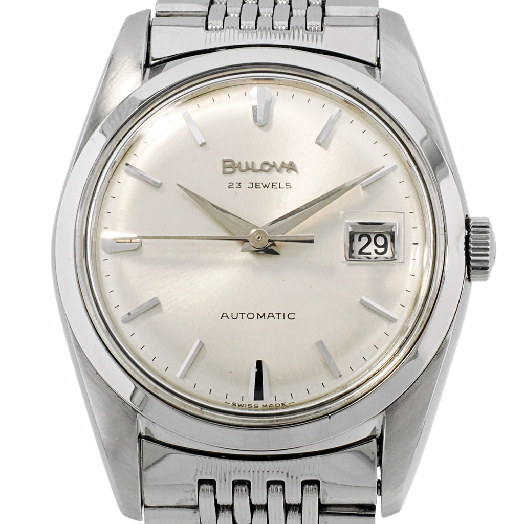 BULOVA Ref.394-3 Original Bracelet 23 Jewels Cal.11BLACD Automatic Serviced M9 1969 BULOVA