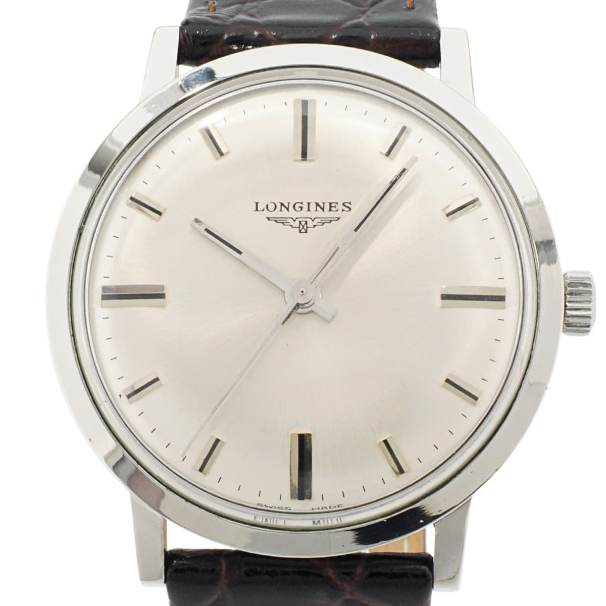 Longines Ref. 8319-4, screw-back, Cal. 284, 17 jewels, manual wind, serviced, 1969.