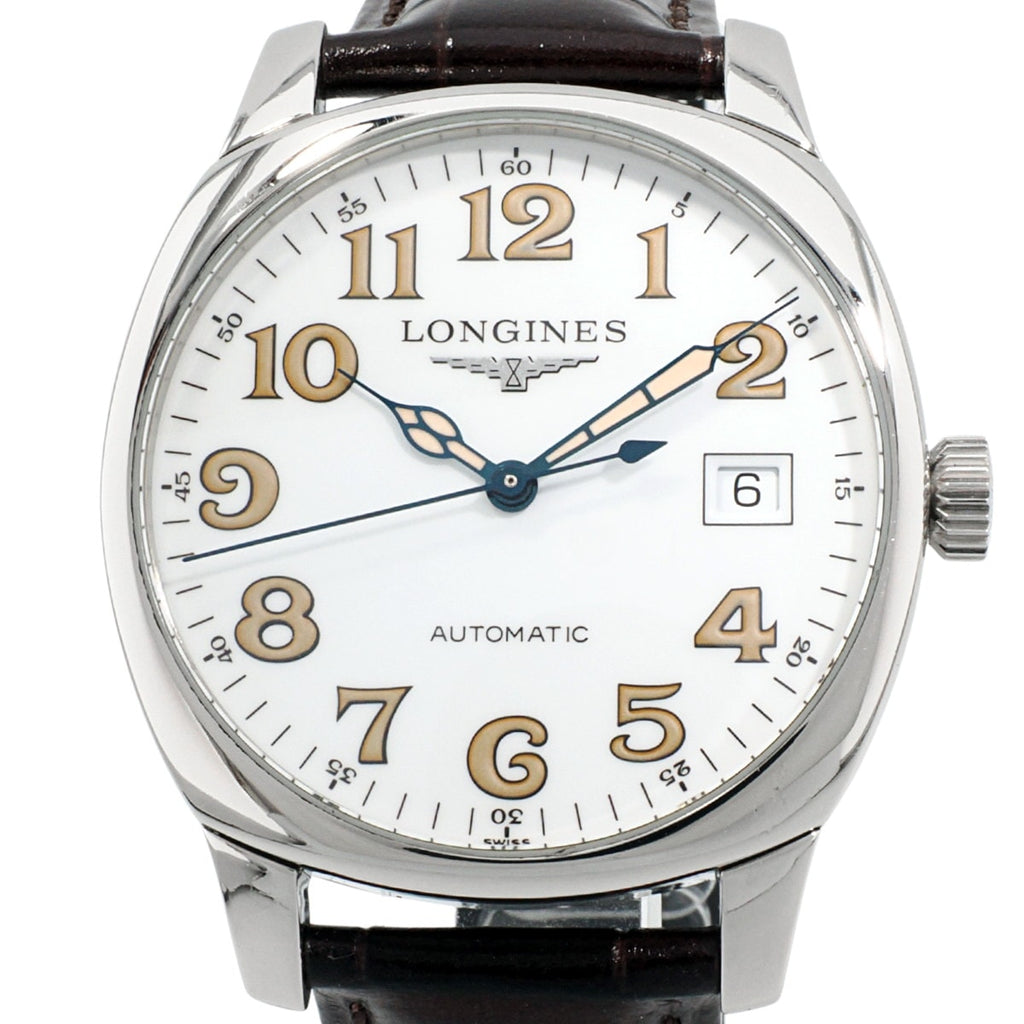 Longines Spirit Ref.L2.699.4, white dial, Cal.L619.2 (ETA2892A2) automatic, serviced, original buckle, pre-owned
