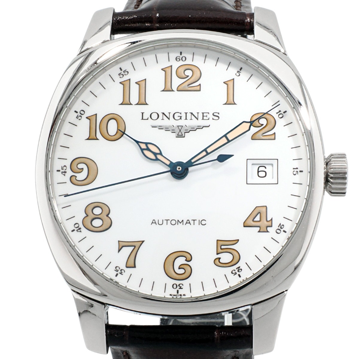 Longines Spirit Ref.L2.699.4, white dial, Cal.L619.2 (ETA2892A2) automatic, serviced, original buckle, pre-owned