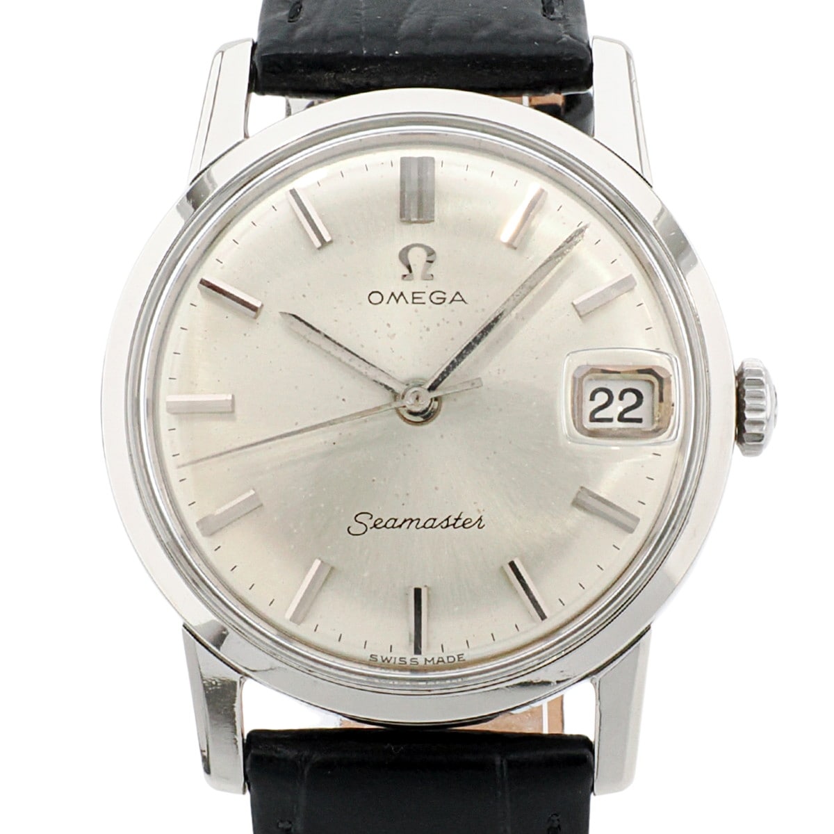 Omega Seamaster Ref.136.005 Cal.610 17 Jewels Manual Wind, Overhauled, Manufactured in 1964 Omega