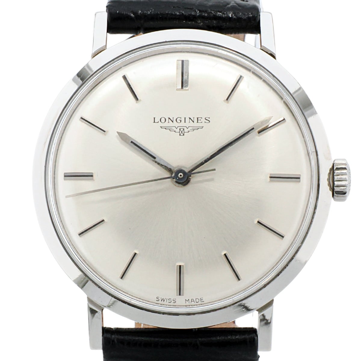Longines Ref. 7839-1 Screw-back Cal. 284 17 Jewels Manual-winding, Serviced, Made in 1967