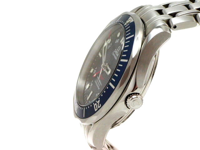 オメガ シーマスター コーアクシャル GMT 300m 自動巻き 2535.80 新品同様