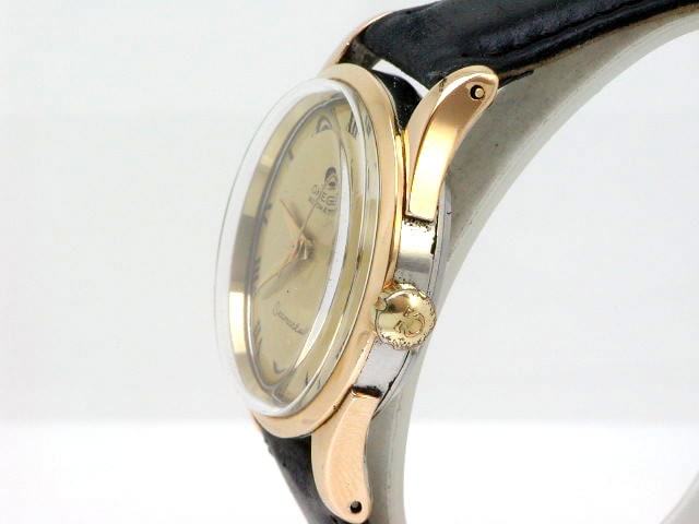 オメガ シーマスター ハーフローター YG/SS Cal.354搭載 1950年代