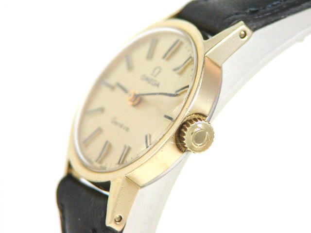 オメガ ジュネーブ レディス GF 手巻き 1960年代　USED