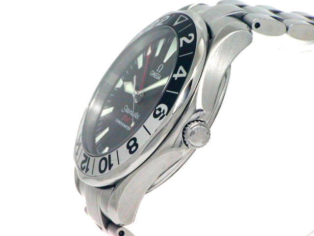 オメガ シーマスターGMT ジェリーロペスモデル 2536-50 自動巻 OH済 USED