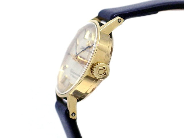 オメガ ジュネーブ チューラーWネーム 531.008 Cal.630 18K 手巻 レディース OH済 1969年製