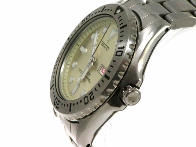 セイコー チタンダイバー 200m 7S26 自動巻 USED
