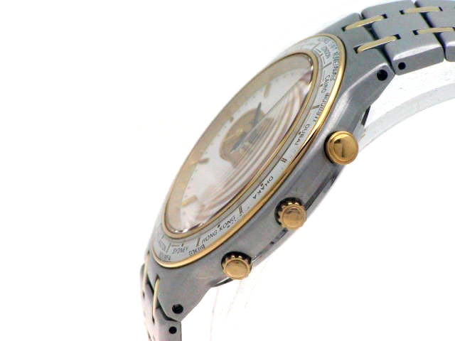 セイコー ワールドタイム GMT アラーム 5T52-7A00 クオーツ USED