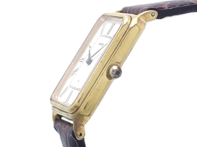 セイコー シャリオ 2220-3460 角型 GP 手巻 OH済 昭和50年製