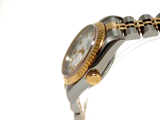 ロレックス デイトジャスト レディス 18K/SSコンビ Ref.69173 USED