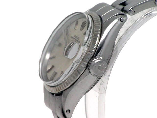 ロレックス オイスターパーペチュアルデイト レディス 6517 Cal.1130 自動巻 OH済 1950年代