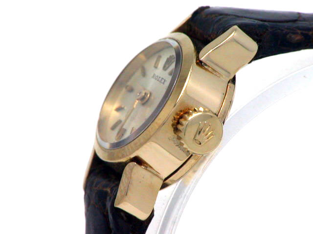 ロレックス オーキッド 18K Ref.9678 レディス Cal.1400 手巻 OH済 1950年代