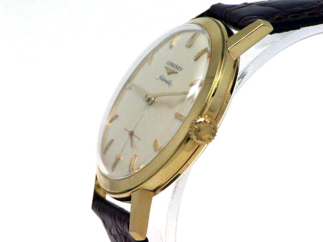 ロンジン 18金無垢 ラウンド Cal.22A 自動巻 OH済 1950年代