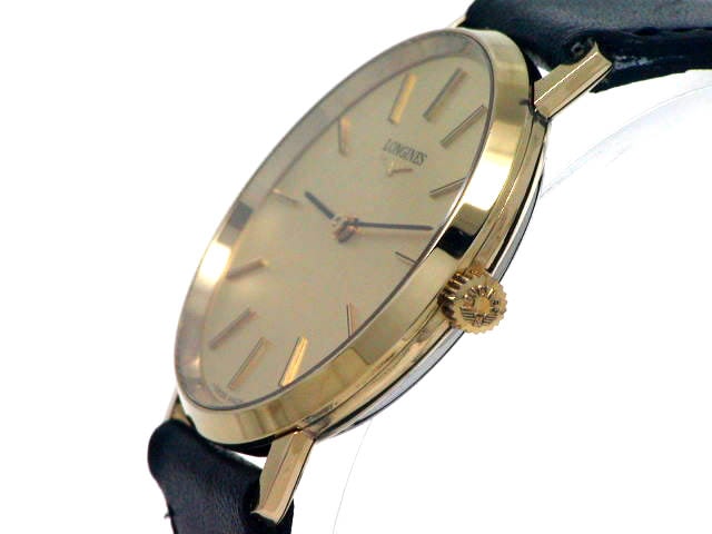 ロンジン ラウンド GP Cal.L847.3 手巻 OH済 1970年代