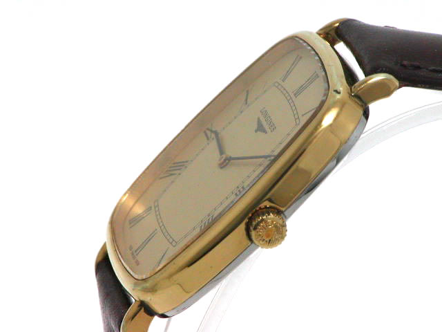 ロンジン トノー GP Cal.528 2針 手巻 OH済 USED