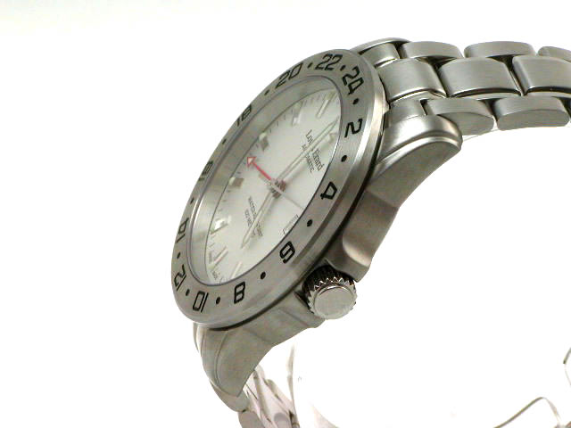 ルイ・エラール GMT 自動巻き SSブレス