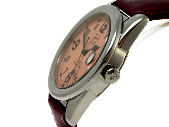 MHR マハラ S-79-7 064 自動巻 ピンクダイヤル USED
