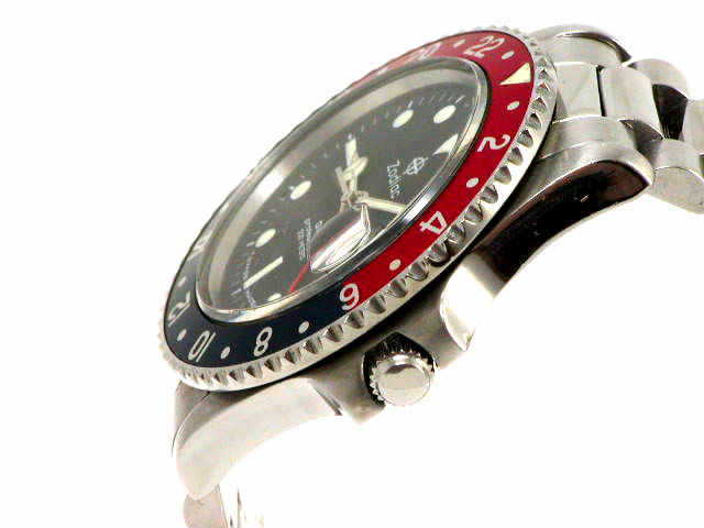 ゾディアック 200m防水 GMT クオーツ リズム時代の取説つき USED　