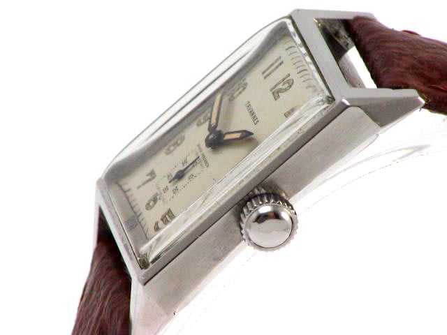 タバン レクタンギュラー スモールセコンド 手巻 スイス製 1950年代　