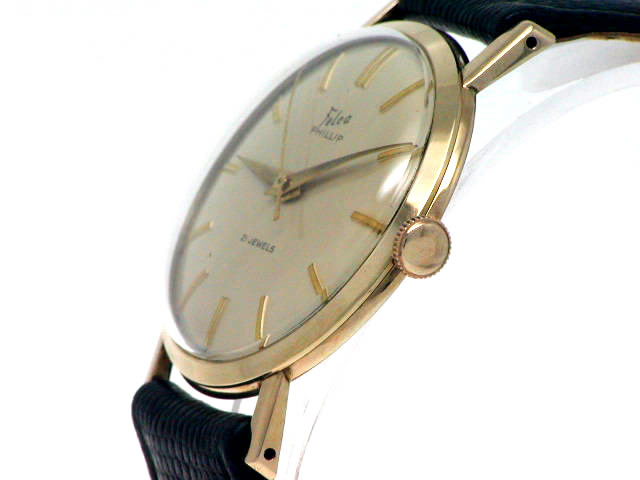 フェルカ フィリップ 21石 手巻 スイス製 OH済 1950年代