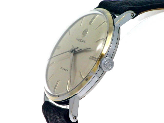 モーリス グランプリ 17石 手巻 スイス製 OH済 1950年代