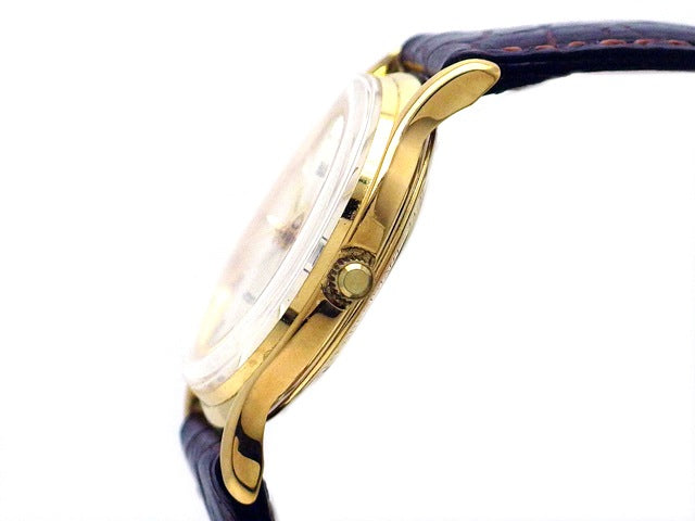 ブローバ デイト Ref.EA311011 メンズ GP 21石自動巻 OH済 USED
