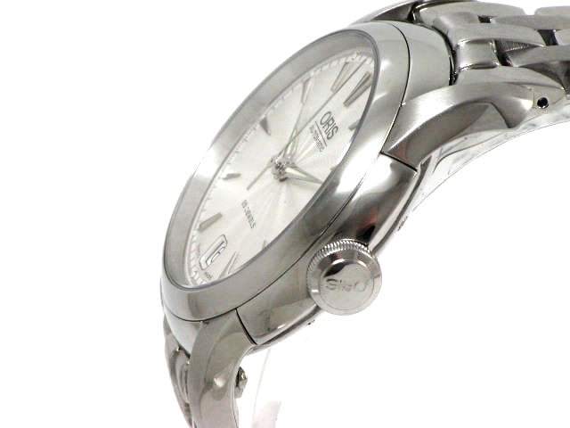 オリス アートリエ デイト 633 7552 40 51M 自動巻 38mm USED　