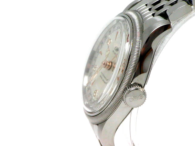 オリス ビッグクラウン ポインターデイト φ36mm 654 7551 4061M USED Oris