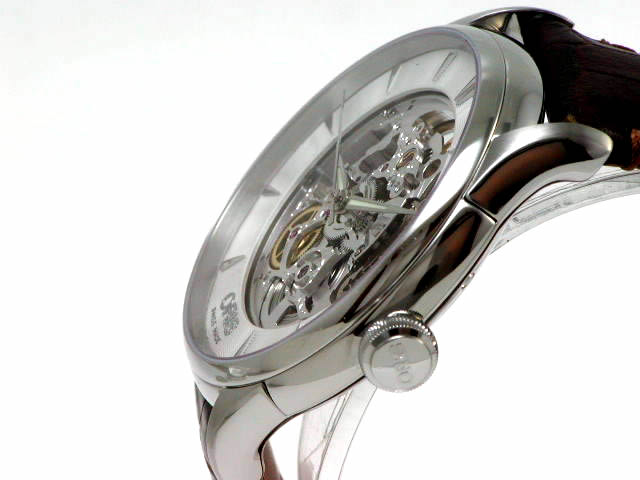 オリス アートリエ 両面スケルトン φ40mm レザー