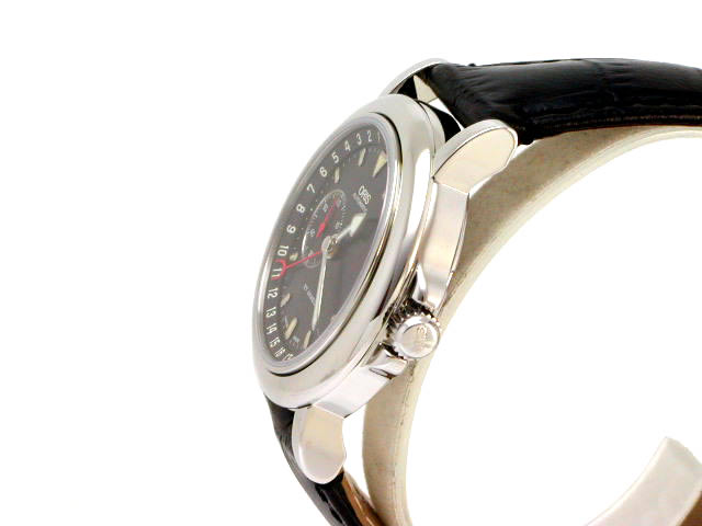 絶盤 オリス クラシック スポーティ 36mm ブラックダイヤル 644 7467 40 54F