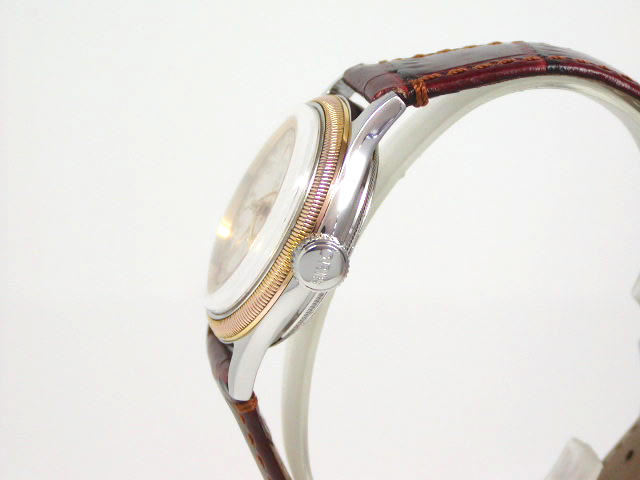 USED オリス ビッグクラウン ポインターデイト コンビ 自動巻 ボーイズ 7400Oris