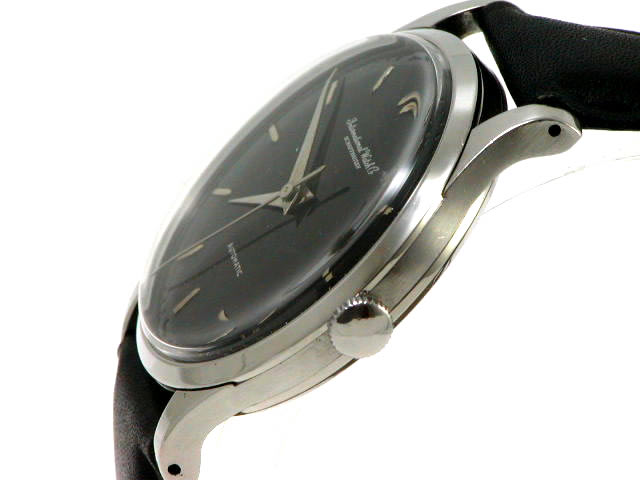 IWC キャリバー853 自動巻 黒リダンダイヤル 1960年頃　
