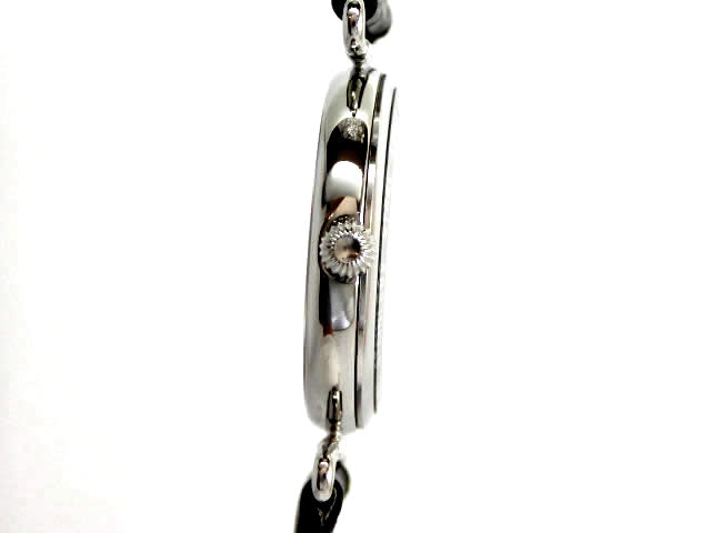 エポス スケルトン SS シルバー ローマンインデックス レザー メンズ 3294SL