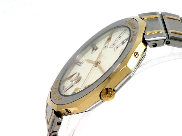 コルム アドミラルカップ SS/18K クオーツ USED　