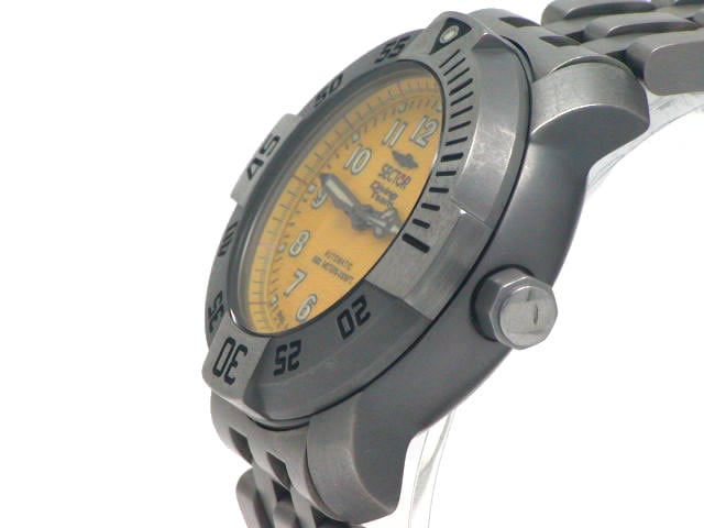 セクター ダイビングチーム 1000m Ref.3123285055 チタン 自動巻 OH済 USED