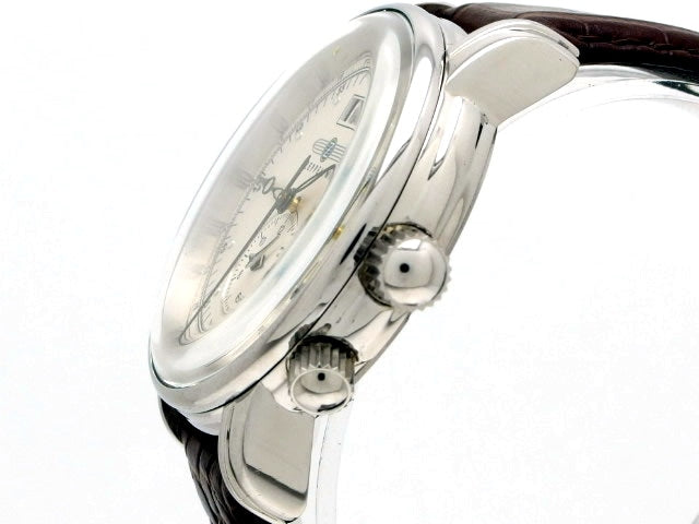 ツェッペリン 76401 Zeppelin号誕生100周年記念 デュアルタイム クオーツ USED