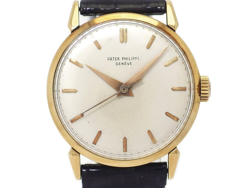 パテックフィリップ カラトラバ 1578 18KYG Cal.27SC 手巻 OH済 1950年代　