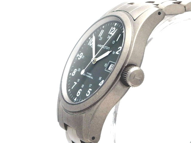 ハミルトン カーキ キング H69419363 手巻 SSブレス USED
