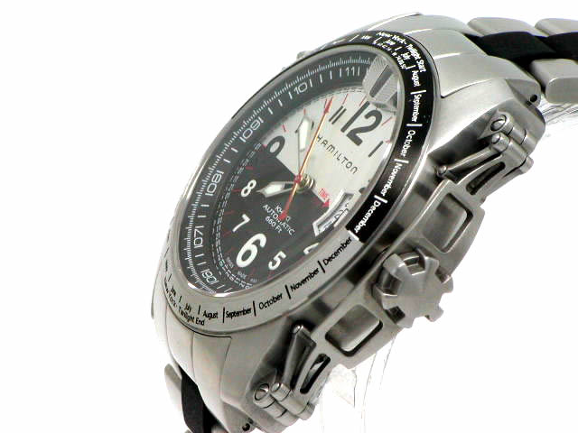 ハミルトン カーキトワイライト GMT H625150 自動巻 USED