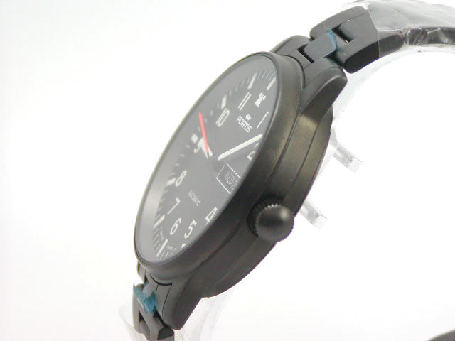 フォルティス パイロット プロフェッショナル ブラックケース 595 1841M　　新品 Fortis